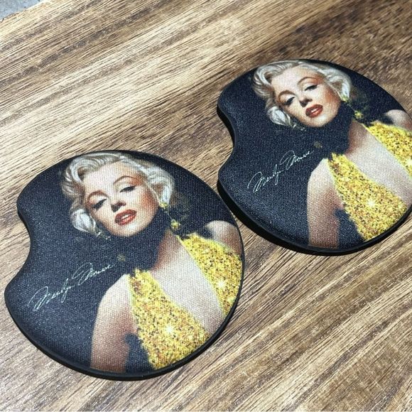 Marilyn Monroe Car Coaster Set | Marilyn Monroe Coaster - Picture 3 of 10